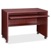 Lorell Essentials Series Computer Desk In Mahogany