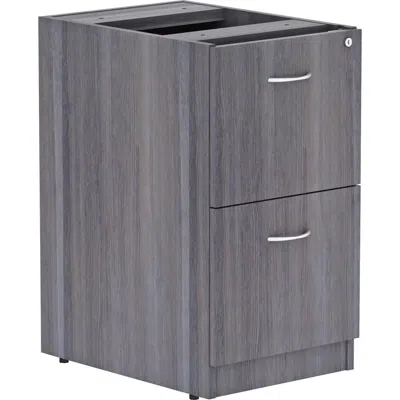 Lorell Essentials Series File/file Fixed File Cabinet - 16" X 22"28.3" - 2 X File Drawer(s) - Finish: Lamin
