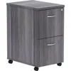 Lorell Essentials Series File/file Mobile File Cabinet - 16" X 22"28.3" - 2 X File Drawer(s) - Finish: Weat