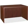 Lorell Essentials Series Rectangular Desk Shell - 47.3" X 23.6" X 29.5" - Finish: Laminate, Mahogany - Leve