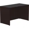 Lorell Essentials Series Rectangular Desk Shell - 48" X 24"29.5" Desk Shell, 1" - Finish: Espresso