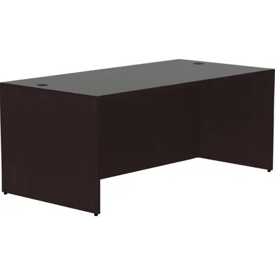 Lorell Essentials Series Rectangular Desk Shell - 48" X 30"29.5" Desk Shell, 1" Top - Finish: Espresso