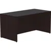 Lorell Essentials Series Rectangular Desk Shell - 60" X 30"29.5" Desk Shell, 1" Top - Finish: Espresso