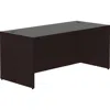 Lorell Essentials Series Rectangular Desk Shell - 66" X 30"29.5" Desk Shell, 1" Top - Finish: Espresso