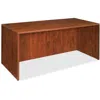 Lorell Essentials Series Rectangular Desk Shell - 70.9" X 35.4" X 29.5" - Finish: Cherry, Laminate - Gromme