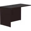 Lorell Essentials Series Return Shell - 48" X 24"29.5" Return Shell, 1" Top - Finish: Espresso