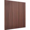 Lorell Essentials Series Wall-mount Hutch Door Kit - 0.1" Edge, 17" X 1"16", 0.7" - Finish: Espresso