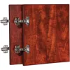 Lorell Essentials Series Wall-mount Hutch Door Kit - 16.6" X 16" X 0.7" X 0.8" - Finish: Cherry