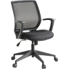 Lorell Executive Mid-back Work Chair In Black
