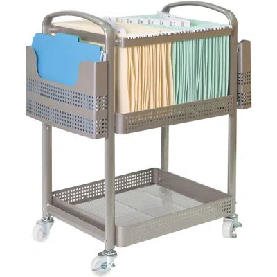 Lorell File Cart In Beige