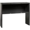 Lorell Fortress Modular Series Stack-on Hutch - 48" - Material: Steel - Finish: Charcoal - Grommet, Cord Ma
