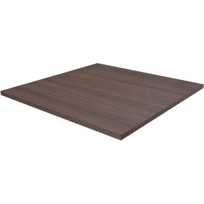 Lorell Hospitality/conference/lobby Square Tabletop In Brown