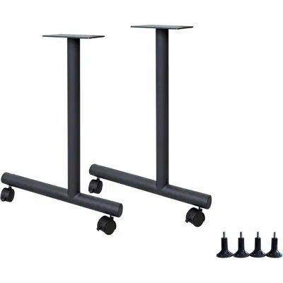 Lorell Invent Training Table Components In Black