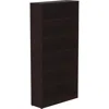 Lorell Laminate Bookcase - 0.8" Shelf, 36" X 12"72" - 6 Shelve(s) - 5 Adjustable Shelf(ves) - Square Edge -