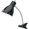 Lorell Led Clip-on Desk Lamp - 15.5" Height - 3" Width - 10 W Led Bulb - Plastic - Desk Mountable - Black -