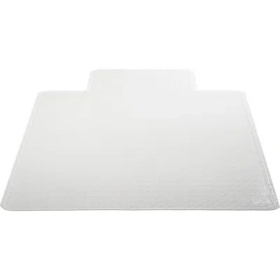 Lorell Low Pile Carpet Beveled Edge Chair Mat In Clear