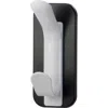 Lorell Magnetic Double Coat Hook - For Coat, Clothes - Plastic - White - 1 Each