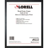 Lorell Matte Plastic Single Picture Frame In Black In Black