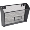 Lorell Mesh Wire Wall Filing Box In Black