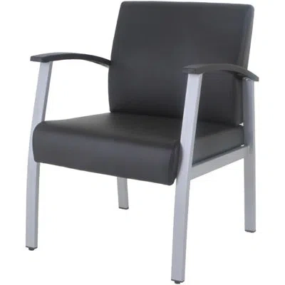 Lorell Mid-back Healthcare Guest Chair In Gray