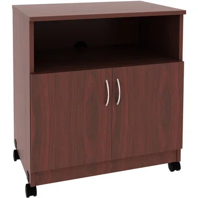 Lorell Mobile Machine Stand With Shelf