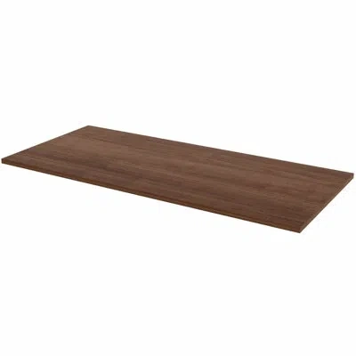 Lorell Multipurpose Tabletop In Medium Brown