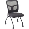 Lorell Nesting Mesh Task Chair In Black
