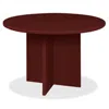 Lorell Prominence Round Laminate Conference Table - Espresso