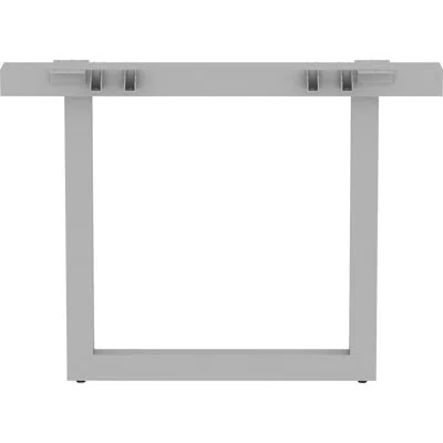 Lorell Relevance 29" H X 39" W Desk Leg In Silver