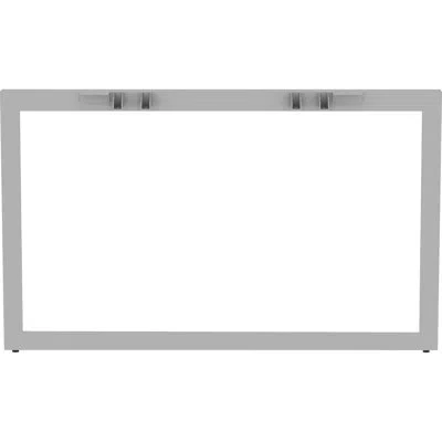 Lorell Relevance 29" H X 46" W Desk Leg In Silver