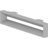 Lorell Short Side Leg Frame In Silver