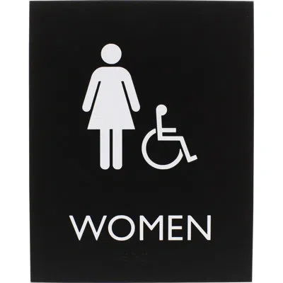 Lorell Sign Holder In Black