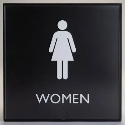 Lorell Sign Holder In Black