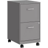 Lorell Soho Mobile 2-drawer File Cabinet In Gray