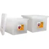 Lorell Stacking File Boxes - External Dimensions: 14.2" Width X 18" Depth X 10.8"height - Media Size Suppor