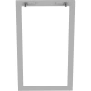 Lorell Standing-height Side Leg Frame In Silver