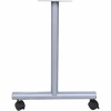 Lorell Training Table Base In Silver