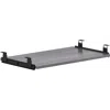 Lorell Universal Keyboard Tray - 26" X 0.8" X 15.4" - Finish: Charcoal