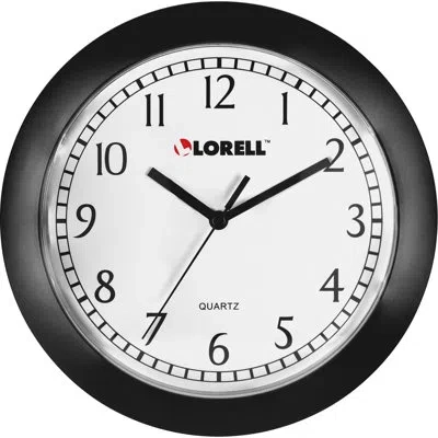 Lorell Wall Clock In Black;white