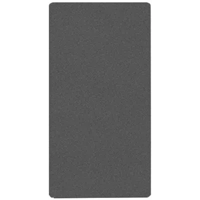 Lorell Wall Mounted Bulletin Board, 36" X 18" In Gray