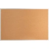Lorell Wall Mounted Bulletin Board In Brown