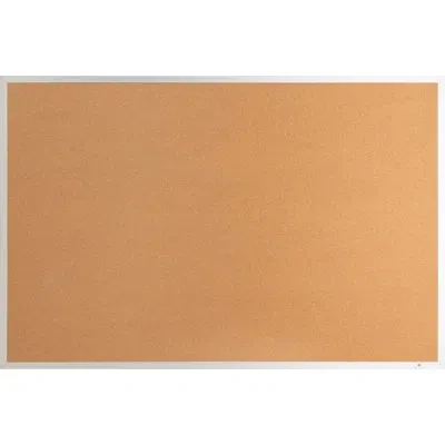 Lorell Wall Mounted Bulletin Board In Brown