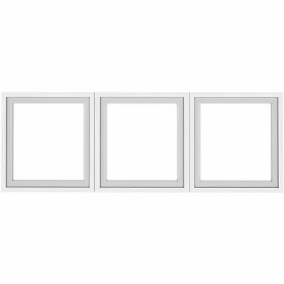 Lorell Wall-mount Hutch Frosted Glass Door