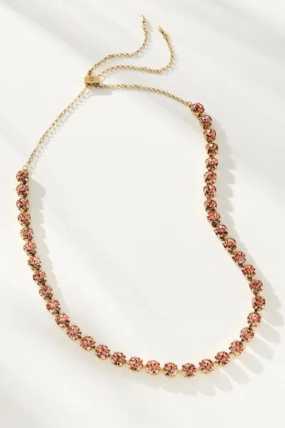 Loren Hope Arista Slider Necklace In Beige