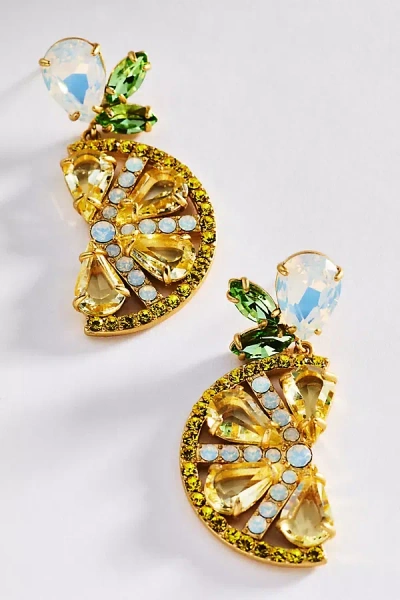 Loren Hope Icon Drop Earrings In Gold