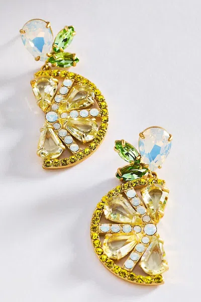 Loren Hope Lemon Drop Earrings In Yellow