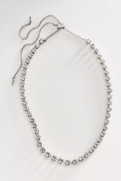 Loren Hope Milly Slider Necklace In Silver