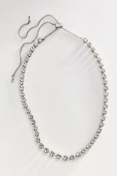 Loren Hope Milly Slider Necklace In Silver