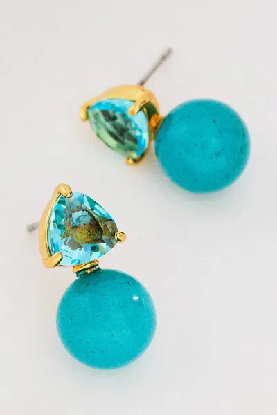 Loren Hope Sabine Stud Earrings In Blue