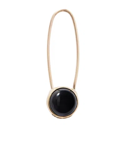Loren Stewart 14-karat Gold And Onyx Earring In Multi